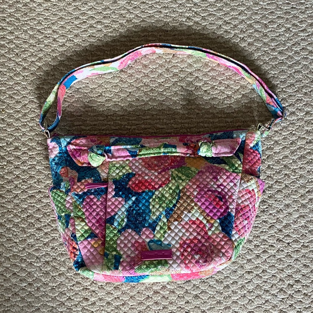 Vera Bradley Quilted Floral Handbag